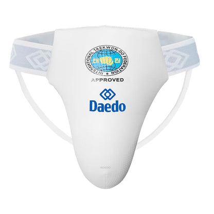 Daedo Daedo ITF Approved Groin Guard – Martial Arts Protective Cup – Lightweight Foam & Elastic Support for Taekwondo & Combat Sports - size: Large