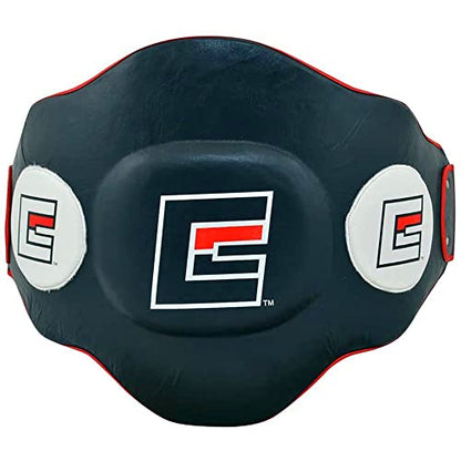 Elite Leather Belly Pad Protector - MMA Training Equipment Body Protection Armour Pads| Great for Muay Thai, Boxing, Kickboxing, BJJ, Jiu Jitsu, Judo and Mix Martial Arts