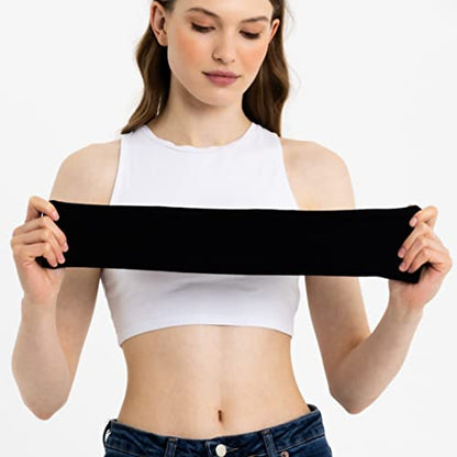 Causa Forcia Unisex Arm Warmers Arm Sleeves for Women and Men Made in Turkey - color: Black