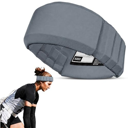 Gamebreaker Aura Protective Headband - Lightweight Soccer & Flag Football Headgear with Quick-Wick Moisture Control & Impact Protection - Unisex Youth & Adult - color: Silver, size: X-Small-Small