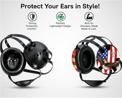 Wrestling Headgear with Ear Protection & Chin Cup Adjustable Lightweight Head Guard for Competition & Practice – Durable Protective Wrestling Ear Guard for Youth & Adult Athletes - color: Isaiah 40