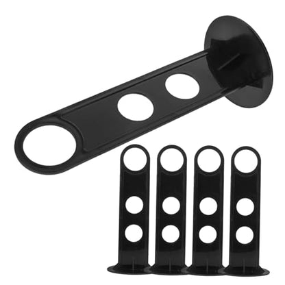 POPETPOP 10 Pcs Logo Dish Rack Sign Disc Cones Racks Football Training Cones Holders Disc Cone Racks Mark Disk - color: Blackx3pcs, size: 19.50X8.00X8.00CMx3pcs