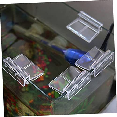 20Pcs Fish Tank Bracket Aquarium Support for Covers for Fish and Pets for Home Aquariums and Parks