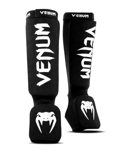 Venum Kontact Shin Guards - color: Black, size: Medium