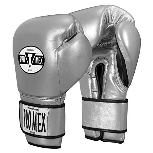 Pro Mex Professional Training Gloves V 3.0 - color: Silver, size: 12 oz