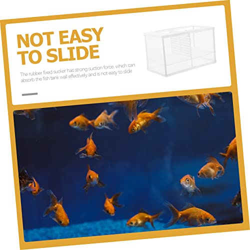 Fish Tank Isolation Box Multifunctional Hatchery for Betta and Guppy Cups Easy to Clean for Fish Acclimation and Isolation