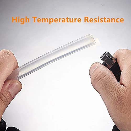 Hooshing Silicone Tubing 10mm ID x 13mm OD 10 Ft Food Grade Rubber Hose | High Temp Pure Silicone Tube, For Home Brewing, Beer Line, Wine Making, Water Pump Transfer - size: 10mm ID x 13mm OD, style: 10 Ft/3.05M