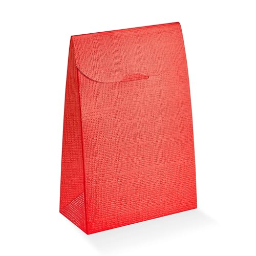 Boxes Craftory Pack of 20 Party Favor Boxes (3.54 x 1.77 x 5.11 inch) - Ideal for Christmas Gift, Graduation and Valentines Day - Red Silk - color: Red Silk, size: 3.54" x 1.77" x 5.11"