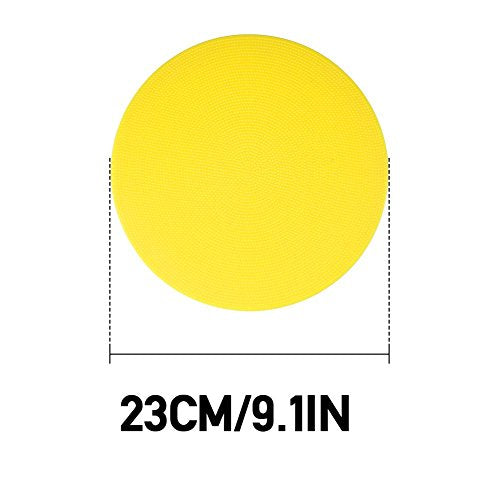 Disc Soccer Training Cones, Multi-Color Field Markers for Football, Basketball and Agility Drills
