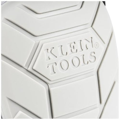 KLEIN TOOLS 60896 Knee Pad, Non-Marring, Gel-Like Padding, Semi-Round Stabilizing Knee Pads with Adjustable Straps for Construction and Flooring - size: Non-Marring Stabilizer