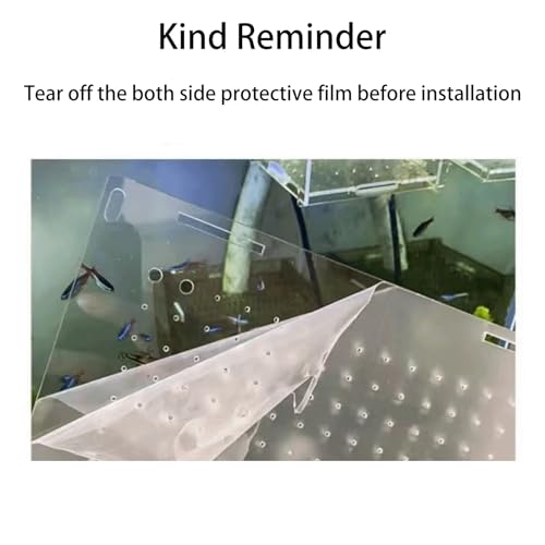 Generic Acrylic Fish Breeding Box, Magnetic Fish Isolation Box for Aquarium Hatchery Incubator Tank for Baby Fishes Shrimp Clownfish Guppy - size: Small, Normal magnetic model