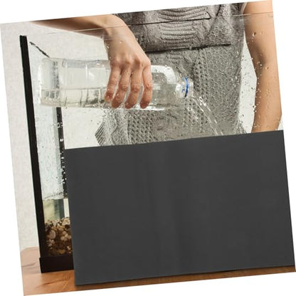 Toyvian Aquarium Thickened Non- Leveling Mat Fish Tank Bottom Cushion Pad for Enhanced Stability and Shock Absorption