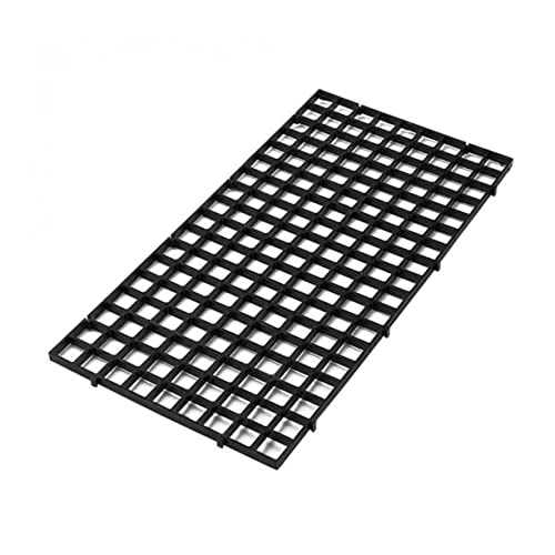 NOLITOY 6pcs Aquarium Fish Net Segregation Board Black Divider Clamps for Fish Tanks Breeding Survival Rate