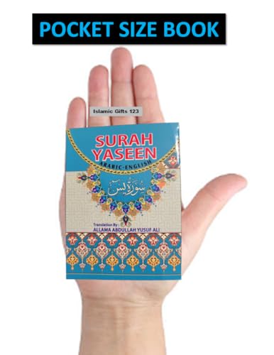 Ayatul Kursi Surah Yaseen [12 Packs] Yasin Pocket Size Books Holy Quran Arabic+English Translations Islamic Books Islamic Wedding Favors Ramadan Decor Eid Favors Eid Gifts Islamic Gifts 123 (12)