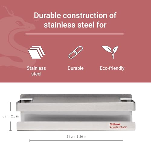 Chihiros Dosing Container Holder - Metal Container Holder - For Easily Storing of Bottles - Space-Saving Design for Dosing System - size: Dosing Container Holder