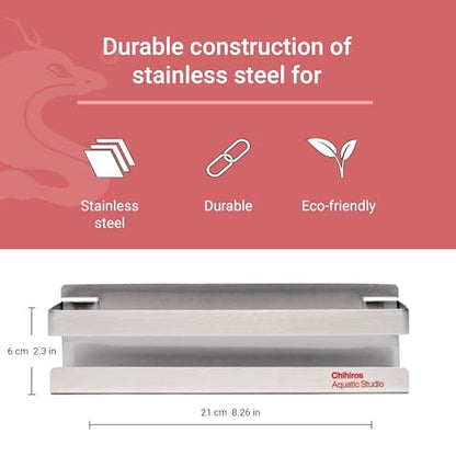Chihiros Dosing Container Holder - Metal Container Holder - For Easily Storing of Bottles - Space-Saving Design for Dosing System - size: Dosing Container Holder