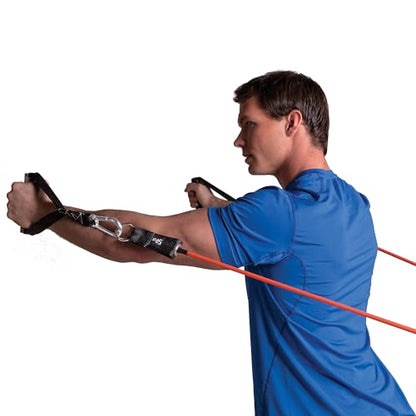 GoFit Power Handles – Resistance Band Handles, Pull Up Handles for Strength Training - One Pair, black, OS, GF-STHC