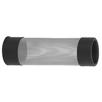 Pongnas Stainless Steel Aquarium Inlet Cover with Fine Protective Mesh for Fish Shrimp Tanks 18mm Inner Diameter Safe for Fry and Shrimp - size: Inner diameter 18mm