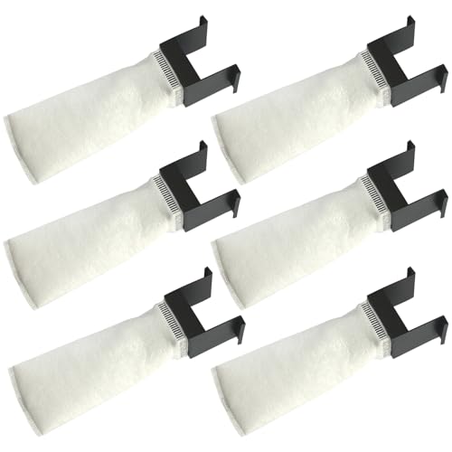 Set of 6 200 Micron Filter Bag Fit for Innovative Marine Fusion Pro 2 AIO 10/14/20/25/40L and Fusion AIO 15/20/25 Desktop Aquarium - size: 6 PCS