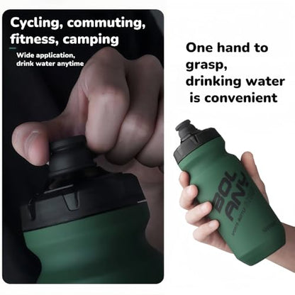 20oz Lightweight Sports Water Bottle PP Material BPA Free Squeeze Jet Straight Drink Cup Portable Outdoor Cycling Bottle (Off-white) - color: Off-white