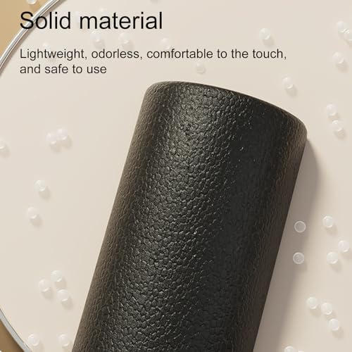 Body Muscle Foam Roller - 30x15x7.5cm High Density Stretching Equipment, Fitness Recovery Half Roller, Durable Workout Tool for Release | Home Studio Yoga Pilates Post Sports Stretching - color: 45cm