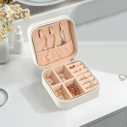 Arabic Calligraphy Cat Islamic Art jewelry storage box Travel Jewelery Organizer Portable for Women Ladies
