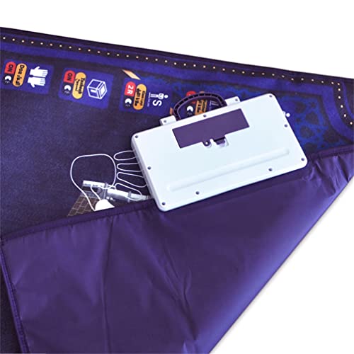 Adult Educational Interactive Prayer Mat-Islamic Gifts Muslim Purple - style: Purple-MMM