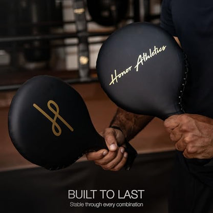 Honor Athletics Professional Boxing and MMA Punching Paddles (Pair)