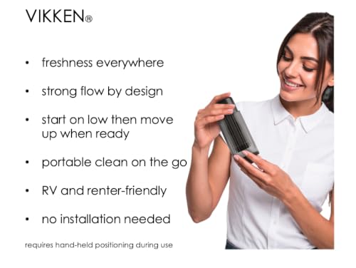 VIKKEN® Go+ Portable Travel Bidet USB Rechargeable, 300ml Classic - color: Classic, style: Go+ 300ml