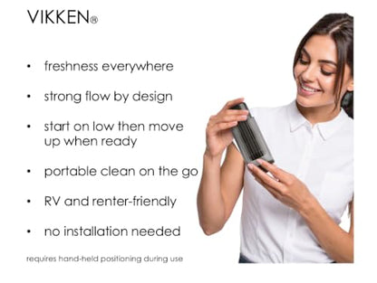 VIKKEN® Go+ Portable Travel Bidet USB Rechargeable, 300ml Classic - color: Classic, style: Go+ 300ml