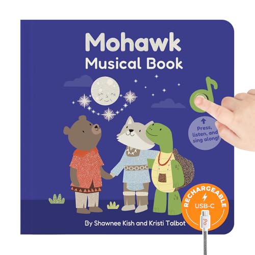 Cali's Books Mohawk Nursery Rhymes Book, Bilingual Sound Book - style: Mohawk Nursery Rhymes