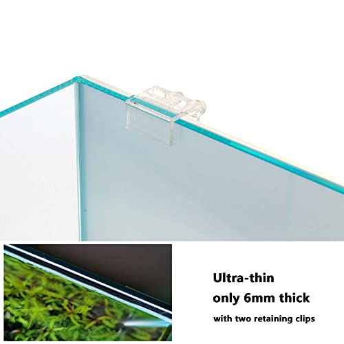 Aquarium Backlight Screen-Fish Tank Background Light,for Rimless Aquarium,Ultra-Thin 6mm Gradient Colors Panel.RGB Series. - size: 35.4W×19.7H in(90x50cm)RGB