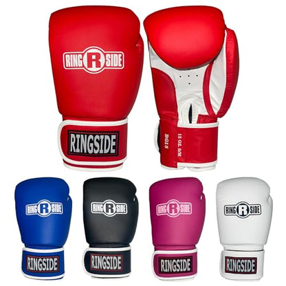 Ringside Striker Boxing Training Sparring Gloves - color: Red/White, size: Large-X-Large
