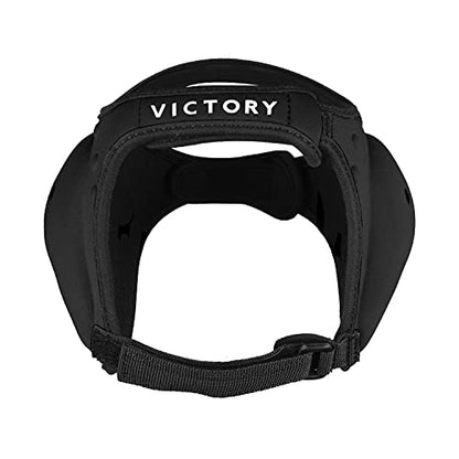 Wrestling BJJ Grappling Headgear - Adjustable Ear Guard - Ultra Soft Ear & Head Guard - Adult & Youth - color: Black, size: Mini