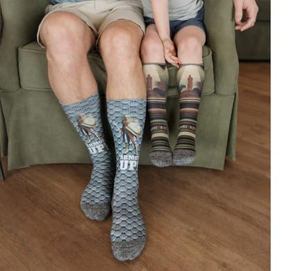 Bible Verse Socks for Women - Christian Crew Socks | Inspirational and Comfortable, Easter Gift Idea - color: Armor of God