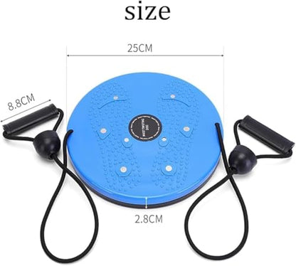 Waist Sculptor, 2026 New Lovely Waist Twister Machine Exercise with Arm Bands, Adjustable Ab Twister Board Twisting Waist Disc for Legs, Buttocks, Hip Exercise Training, Shaping the Body - color: Pink