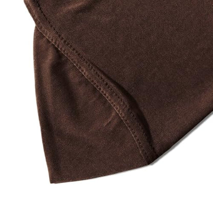 Instant Hijab Ready To Wear Hijab Scarf for Women Soft Long Muslim Jersey Hijabs Head Scarf for Prayer Abaya - color: Coffee