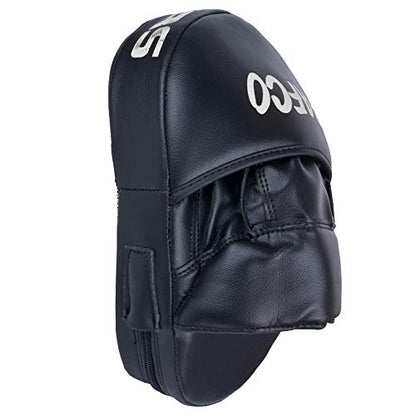 Boxing Mitts for Muay Thai MMA Sparring Training Punching Focus Punch Target Mitts and Pads - color: White