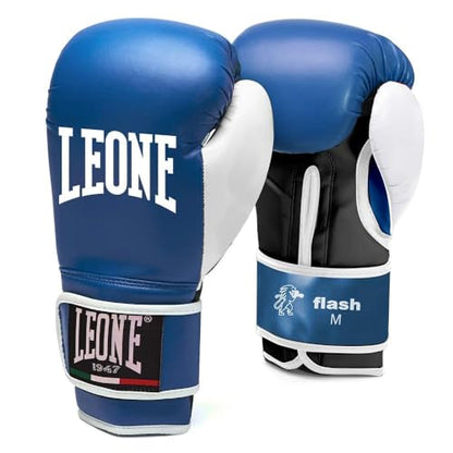 LEONE 1947, Flash Boxing Gloves - color: blue, size: 10ozM