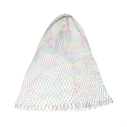 FABULETTA Fishing Landing Net Replacement for Carp, Lightweight Nylon Mesh Net with 2cm Large Holes, High Strength up to 75kg Load, Nine-Wire Braid Design for
