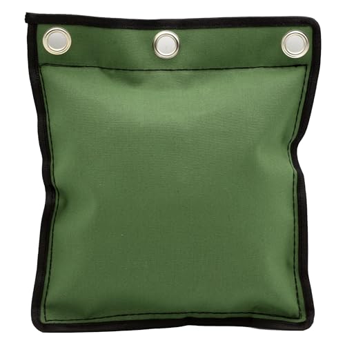 Wing Chun Wall Bag Canvas Leather Punch Bag for Kung Fu Boxing Training - color: GREEN