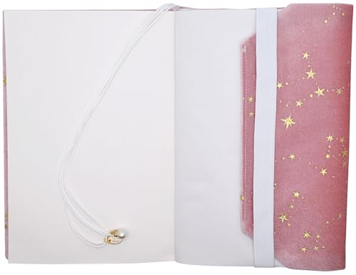BLBMH 5x8 Book Cover | Handmade Non-Stretch Fabric Sleeve with Bookmark | for Paperback Bible Journal | Privacy Reading Gift for Women - Velvet Pink - color: Velvet Pink