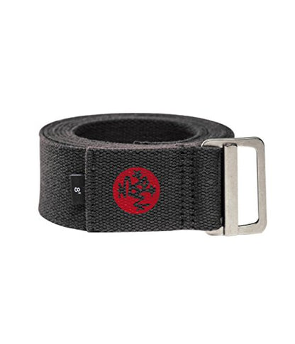 Manduka Align Yoga Strap - color: Thunder Grey, size: 8 Feet