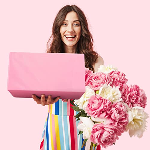 Metronic Poly Mailers 24x24 50 Pack, Extra Large Self Seal Shipping Bags | Strong Adhesive Waterproof Tear-resistant Mailing Envelopes, Packing Bags for Blankets, Clothing, Small Business, Light Pink. - size: 24X24 50PC