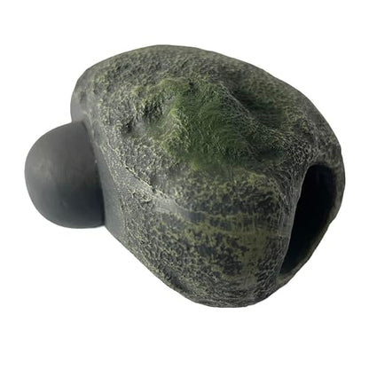 Aquarium Decor Magnetic Rock Cave Ornament – Wall-Mounted Fish Tank Accessory