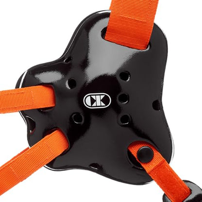 Cliff Keen Fusion Wrestling Headgear - color: Black / Orange