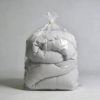 55x63 Inches Large Clear Plastic Bag Great for Storage and Moving | Large Plastic Bags Perfect for Moisture proof, Dustproof, Luggage, Furniture, Big Plush Toys, Equipment and More (10 Pack) - size: 55 x 63"