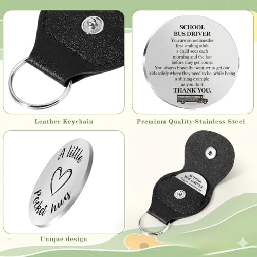 Pocket Hug Token 2026 Graduation Giftsfor her him Mothers Day Gifts for Mom Thank You Gift for Her Him - color: Busdriver Gift