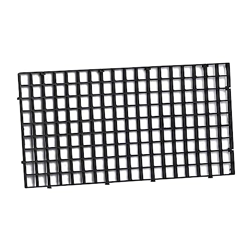 Yardwe 4pcs Fish Breeder Net for Aquarium Black Fish Segregation Board Fry Separation Tray Easy to Install Net Hatchery for Safe Breeding Environment