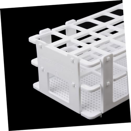 Detachable Plastic Test Tube Rack Lightweight Holder for Tubes for School and Laboratory Use Tidy Your Workspace with Slot Design